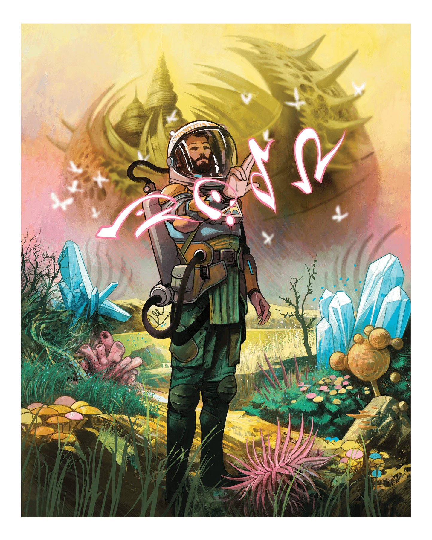 MIKE HUDDLESTON 8x10 PRINT