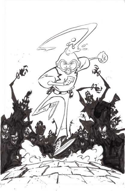 THE VALLARS PREVIEW EDITION SKOTTIE YOUNG B&W VIRGIN VARIANT